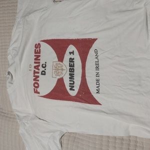 Fontaines Dc concert tour band shirt